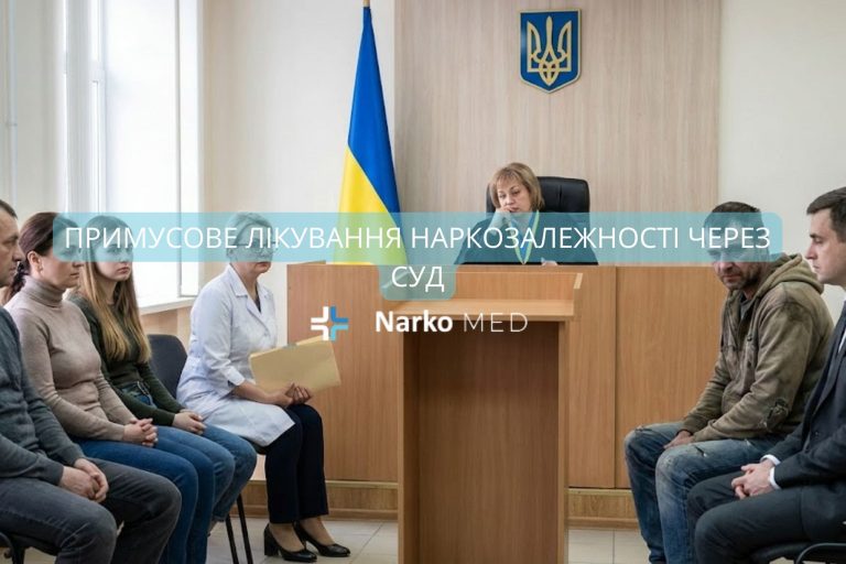 Примусове лікування наркозалежності через суд